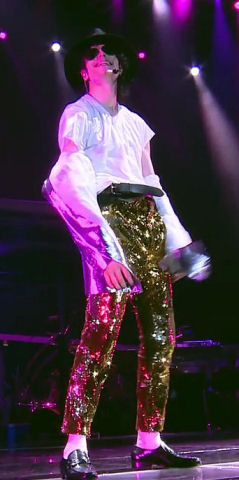 Michael Jackson's gold trousers | arts•meme