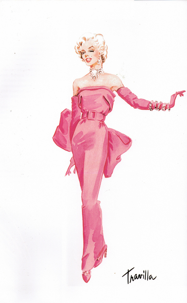 That pink dress! Costuming Marilyn Monroe for "Diamonds" | arts•meme