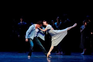 Carsten Jung and Alina Cojocaru in The Hamburg Ballett's Liliom by John Neumeier. Photo by Holger Badekow